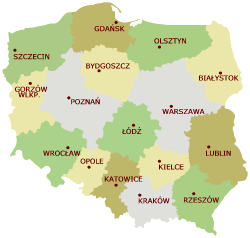 Polska Mapa Administracyjna